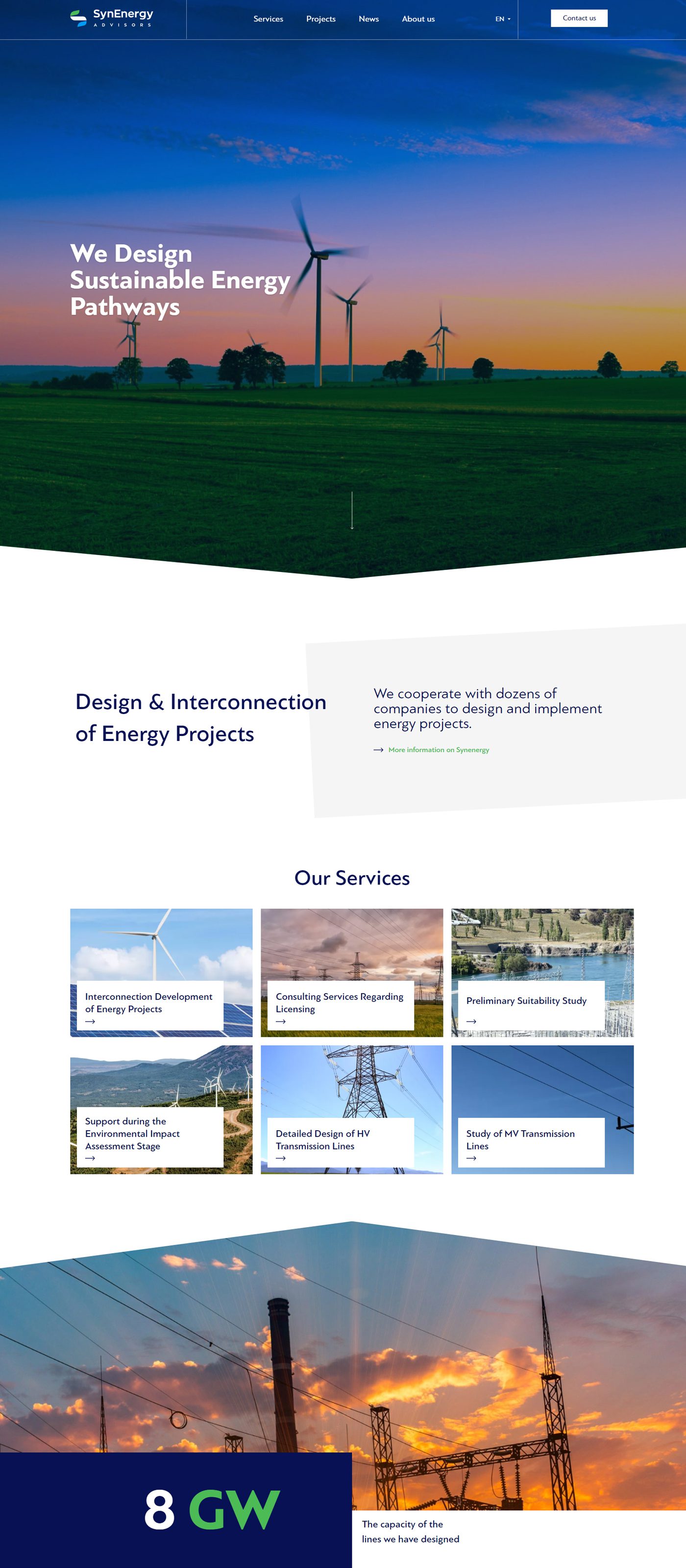 synenergy advisors new website